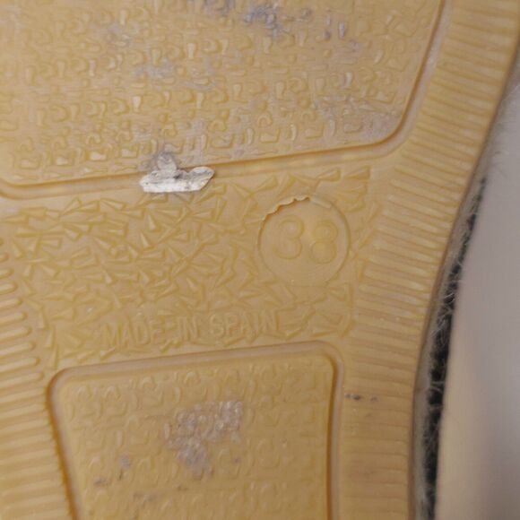 UNITY IN DIVERSITY Espadrille Platform Shoes Zip Black Suede Minimalist Sz 38 - Picture 8 of 8